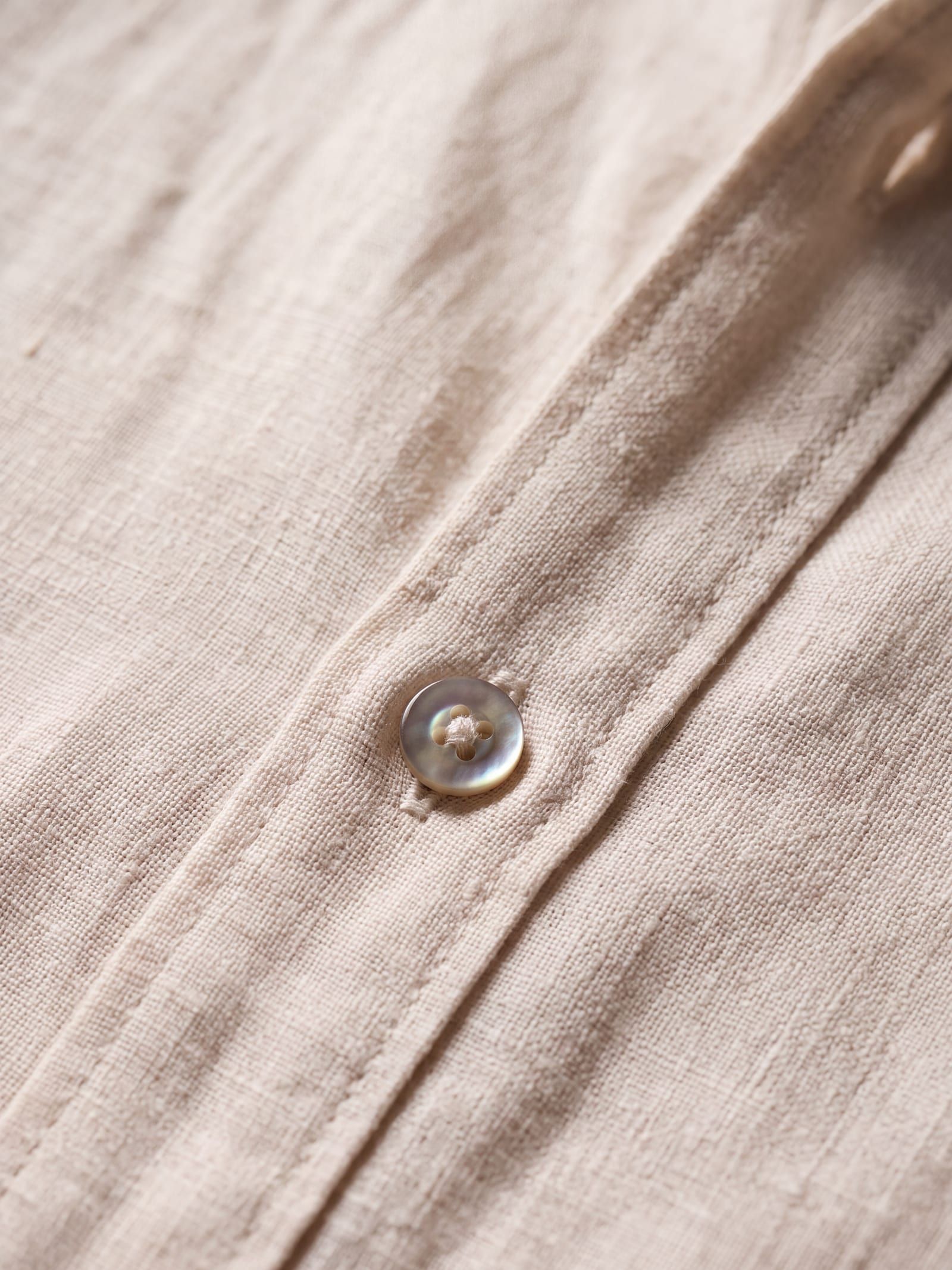 Chemise lin écru — vue 3