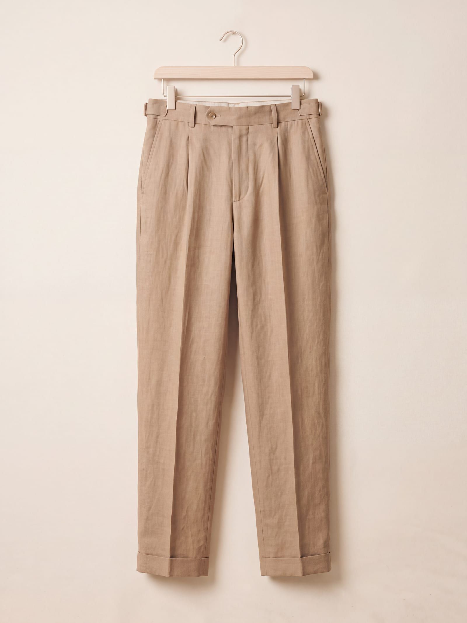 Pantalon lin sable — vue 2